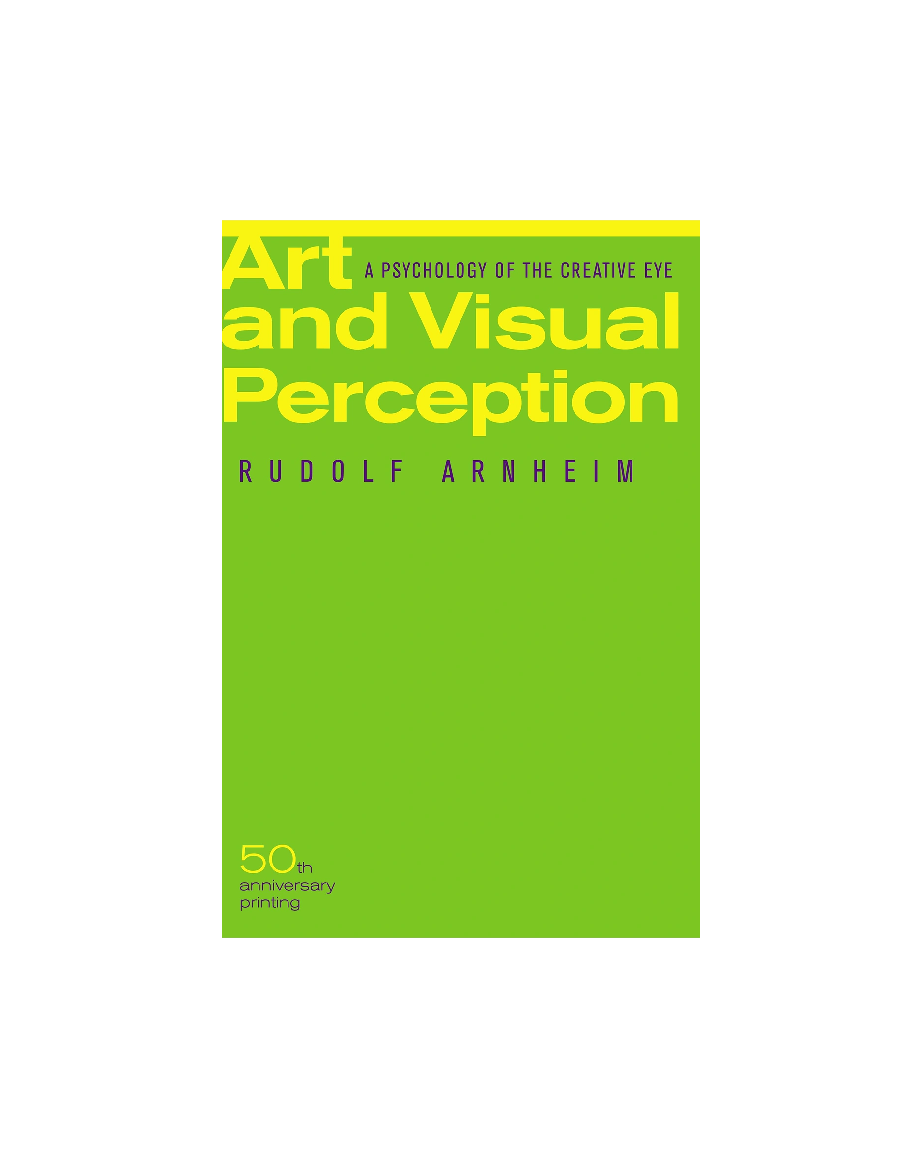Art and Visual Perception