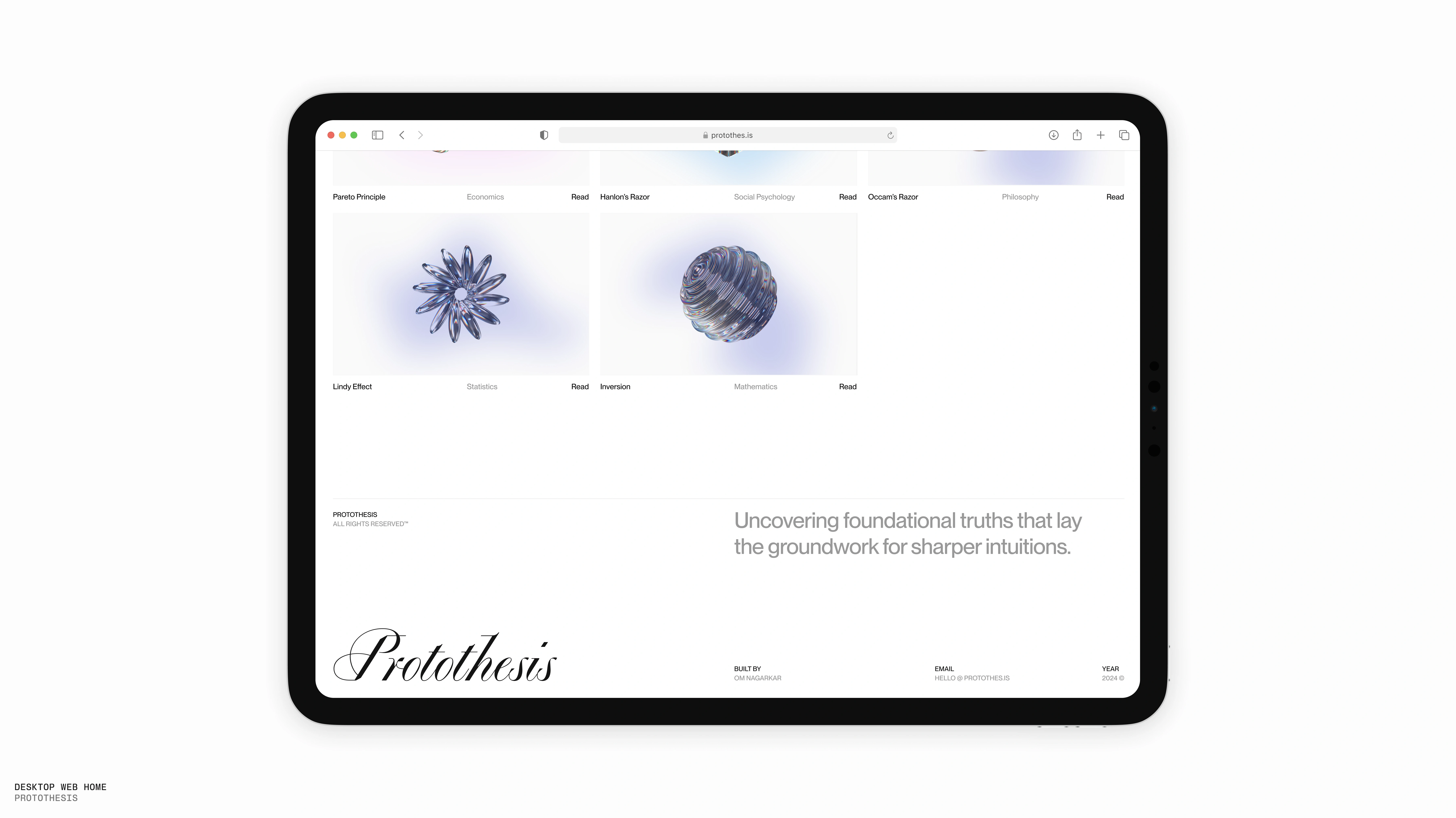 Protothesis Design System