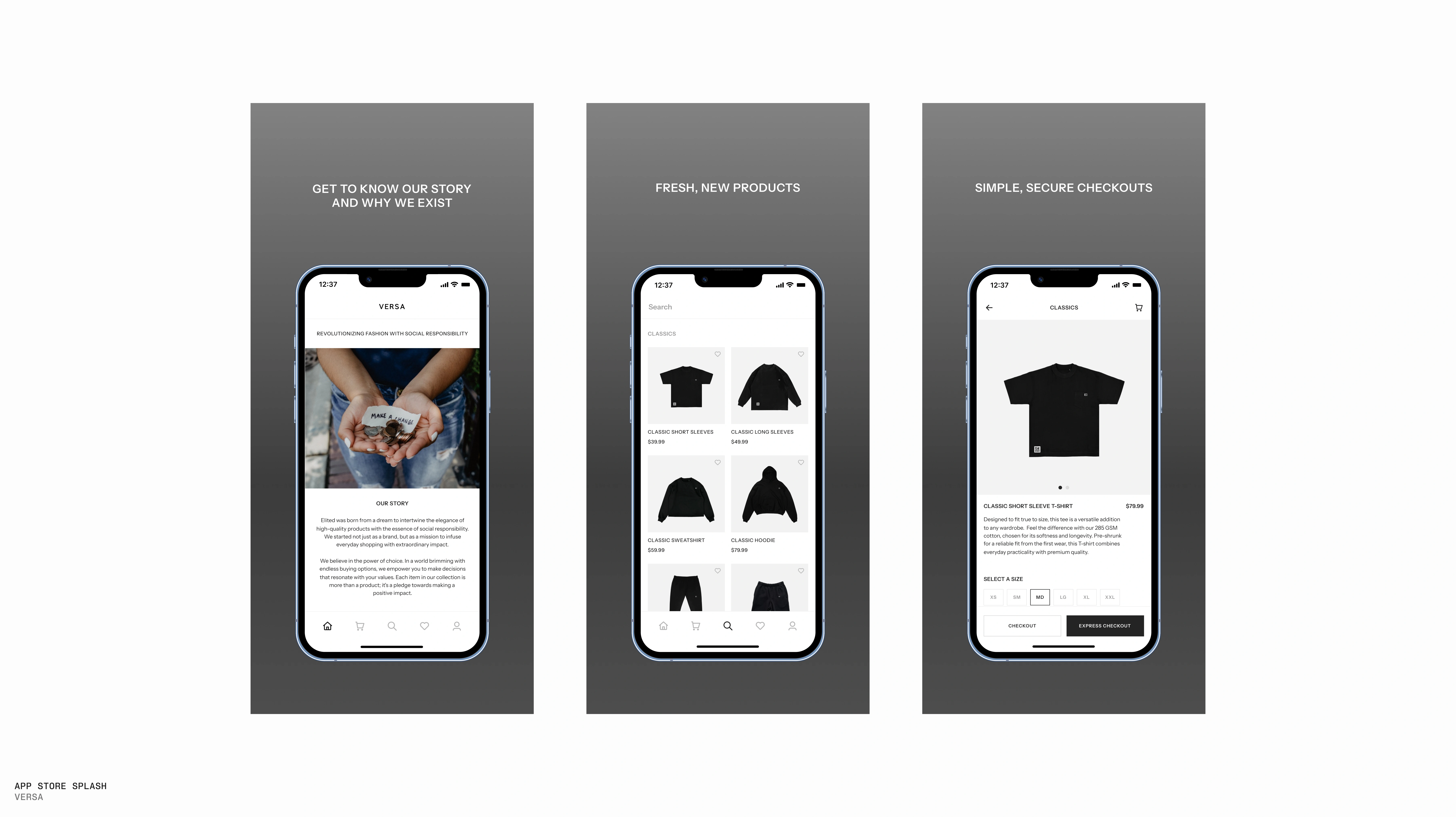 Versa App Features