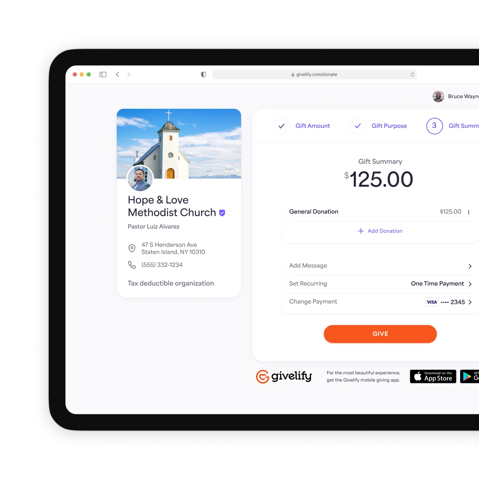 Givelify Case Study Image